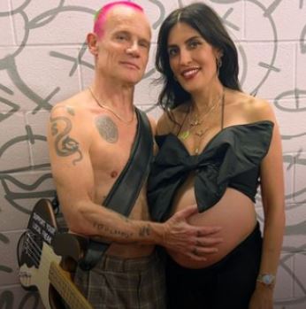 Loesha Zeviar ex-husband Flea with Melody welcomed their first child together in December 2022